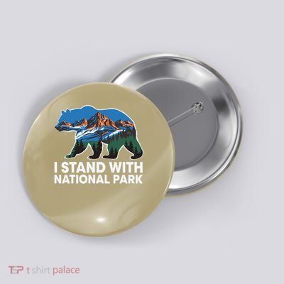 ALASKA Bear I stand with NPS Button