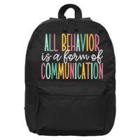 All Behavior Is A Form Of Communication 16 in Basic Backpack