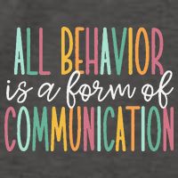 All Behavior Is A Form Of Communication Vector Backpack