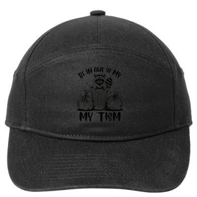 Autism Be In Awe Of My 'Tism Meme Autistic Raccoon 7-Panel Snapback Hat
