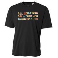 All Behavior Is A Form Of Communication Gift Idea For Sped Cooling Performance Crew T-Shirt