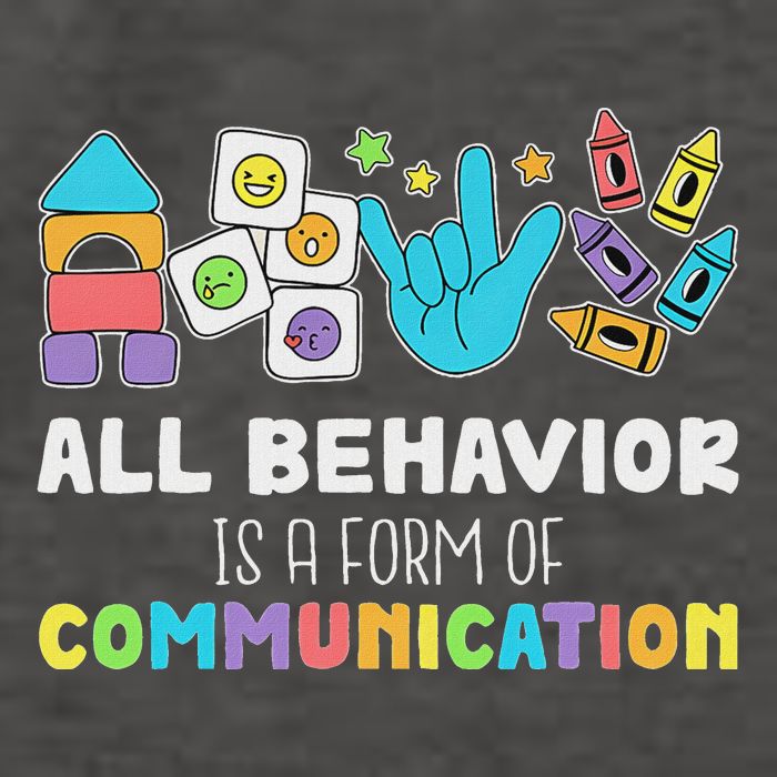 All Behavior Is A Form Of Communication Vector Backpack