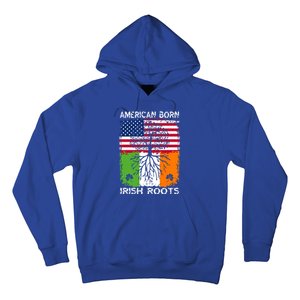 American Born Irish Roots St Patrick’s Day Ireland Flag Gift Hoodie