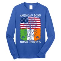 American Born Irish Roots St Patrick’s Day Ireland Flag Gift Long Sleeve Shirt