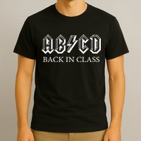 ABCD Back In Class Back To School Funny Teacher T-Shirt