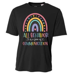 All Behavior Is A Form Of Communication Rainbow Cooling Performance Crew T-Shirt