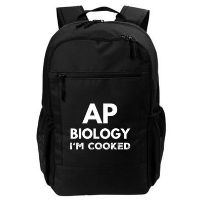 Ap Biology IM Cooked High School Funny Ap Bio Biology Class Backpack