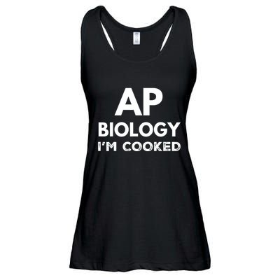 Ap Biology IM Cooked High School Funny Ap Bio Biology Class Ladies Essential Flowy Tank