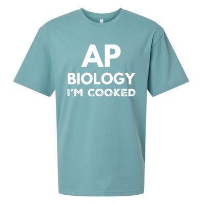 Ap Biology IM Cooked High School Funny Ap Bio Biology Class Sueded Cloud Jersey T-Shirt