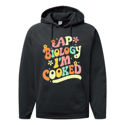 Ap Biology Im Cooked Performance Fleece Hoodie