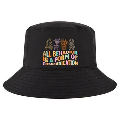 All Behavior Is A Form Of Communication Aba Therapy Cool Comfort Performance Bucket Hat