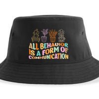 All Behavior Is A Form Of Communication Aba Therapy Sustainable Bucket Hat
