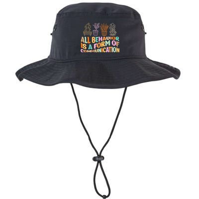 All Behavior Is A Form Of Communication Aba Therapy Bucket Hat