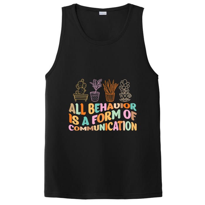All Behavior Is A Form Of Communication Aba Therapy PosiCharge Competitor Tank