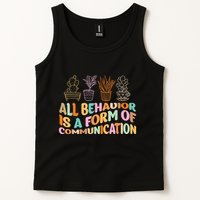 All Behavior Is A Form Of Communication Aba Therapy Tank Top