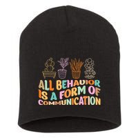 All Behavior Is A Form Of Communication Aba Therapy Short Acrylic Beanie