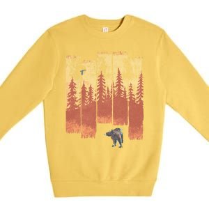 A Bear In The Wild... Premium Crewneck Sweatshirt