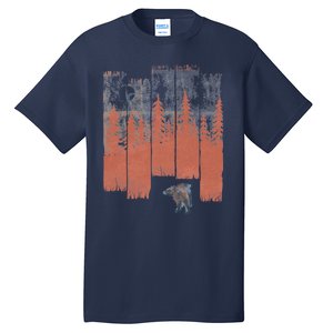 A Bear In The Wild... Tall T-Shirt