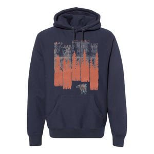 A Bear In The Wild... Premium Hoodie