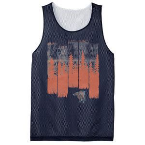 A Bear In The Wild... Mesh Reversible Basketball Jersey Tank