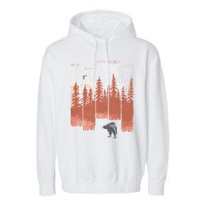 A Bear In The Wild... Garment-Dyed Fleece Hoodie