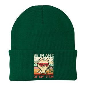 Autism Be In Awe Of My Tism Adult Awe Tism Knit Cap Winter Beanie