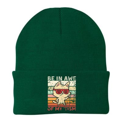 Autism Be In Awe Of My Tism Adult Awe Tism Knit Cap Winter Beanie