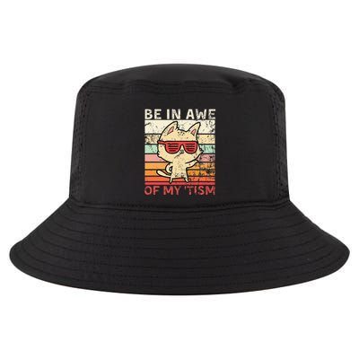 Autism Be In Awe Of My Tism Adult Awe Tism Cool Comfort Performance Bucket Hat
