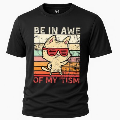 Autism Be In Awe Of My Tism Adult Awe Tism Performance Shirt