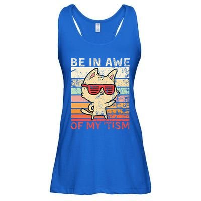 Autism Be In Awe Of My Tism Adult Awe Tism Ladies Essential Flowy Tank