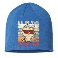 Autism Be In Awe Of My Tism Adult Awe Tism Sustainable Beanie