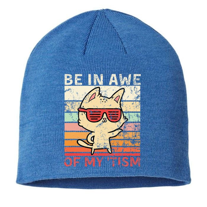 Autism Be In Awe Of My Tism Adult Awe Tism Sustainable Beanie