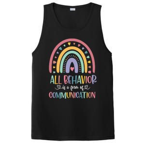 All Behavior Is A Form Of Communication Rainbow PosiCharge Competitor Tank