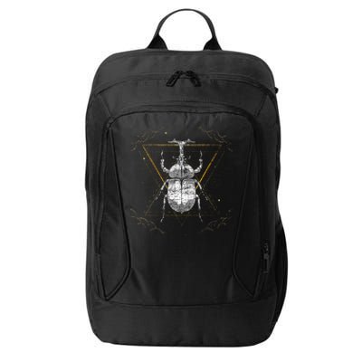 Animal Beetle Insect Occult Bug City Backpack