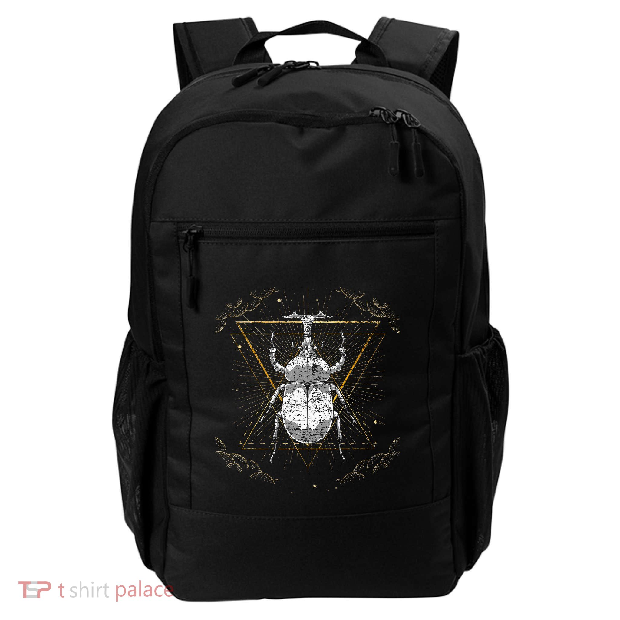 Animal Beetle Insect Occult Bug Daily Commute Backpack