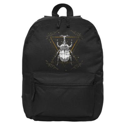 Animal Beetle Insect Occult Bug 16 in Basic Backpack