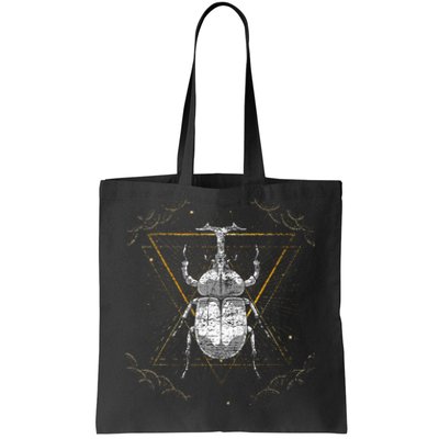 Animal Beetle Insect Occult Bug Tote Bag