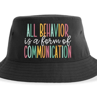 All Behavior Is A Form Of Communication Sustainable Bucket Hat