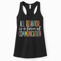 All Behavior Is A Form Of Communication Womens Tank Top