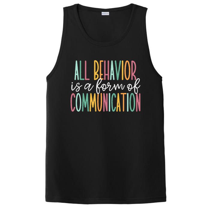 All Behavior Is A Form Of Communication PosiCharge Competitor Tank