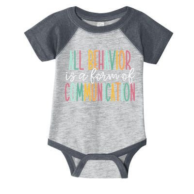 All Behavior Is A Form Of Communication Infant Baby Jersey Bodysuit