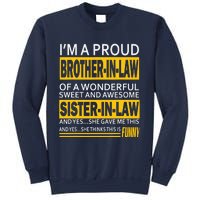 A Brother In Law Awesome Sister In Law Sweatshirt