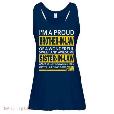 A Brother In Law Awesome Sister In Law Ladies Essential Flowy Tank