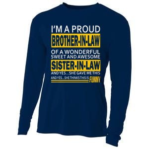 A Brother In Law Awesome Sister In Law Cooling Performance Long Sleeve Crew