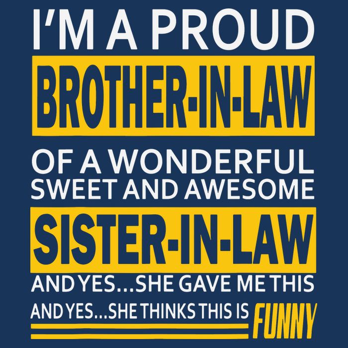 A Brother In Law Awesome Sister In Law Tank Top