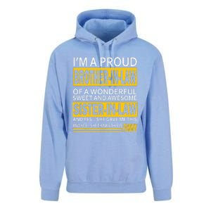 A Brother In Law Awesome Sister In Law Unisex Surf Hoodie