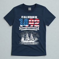 All Began In 1492 American Italian Christopher Columbus Day T-Shirt