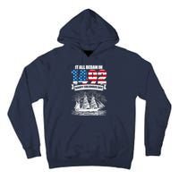 All Began In 1492 American Italian Christopher Columbus Day Tall Hoodie