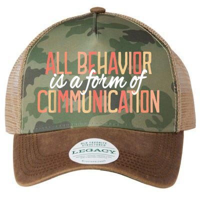 All Behavior Is a Form of Communication Neurodiversity Legacy Tie Dye Trucker Hat
