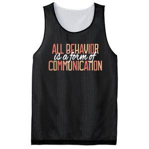 All Behavior Is a Form of Communication Neurodiversity Mesh Reversible Basketball Jersey Tank